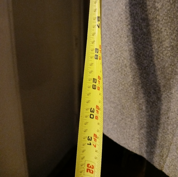 Calvin Klein Grey Wool Coat - Picture 8 of 8